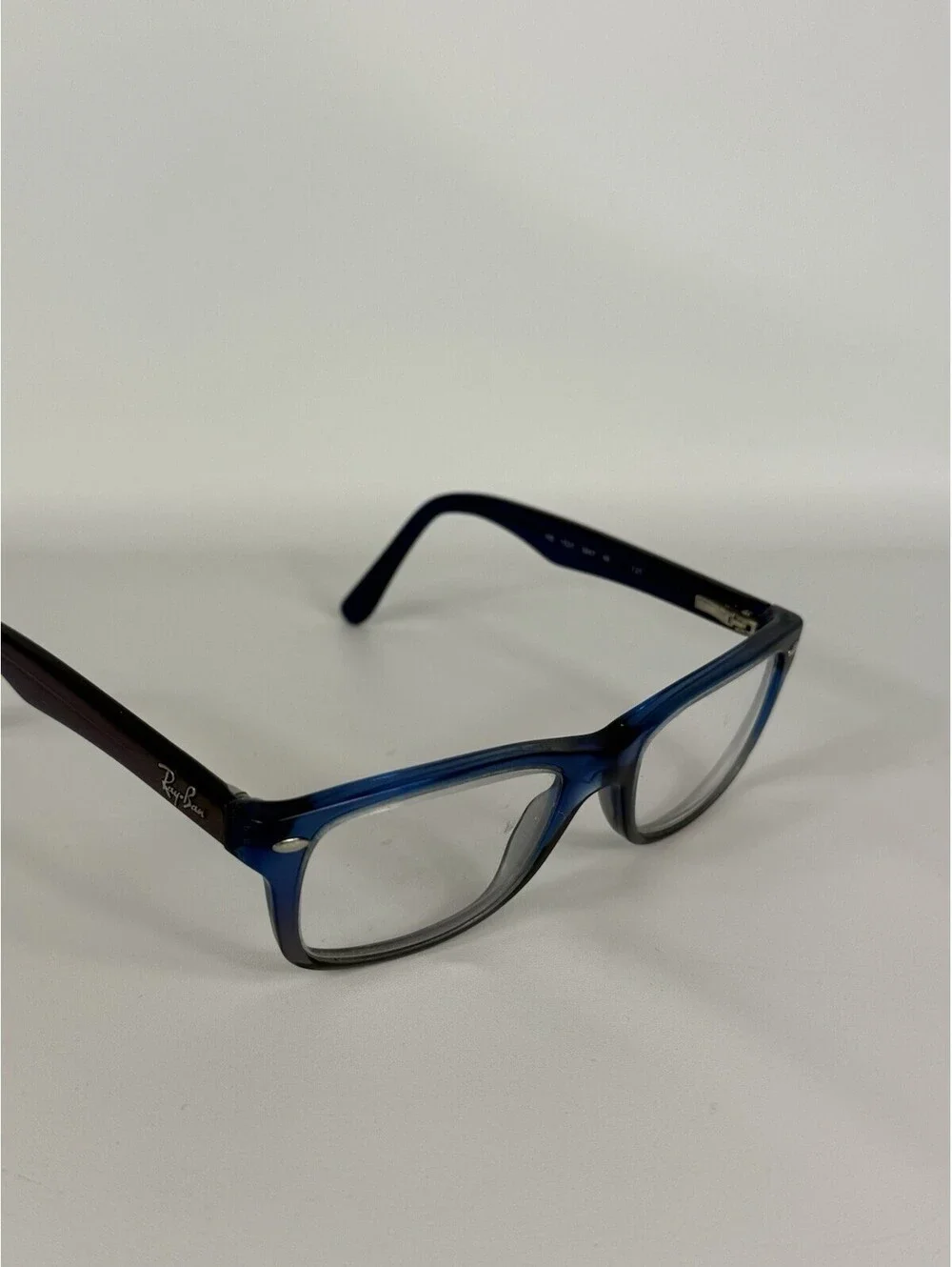 RAY BAN KIDS RB1531 3647 46-16-125 BLUE PURPLE KIDS FLEX HINGE EYEGLASSES Frame